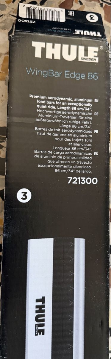 Thule Barres de toit: Thule Dachträger Wingbar Edge 86 – Neuf avec emballage d'origine à Schmitten FR par mehusablau