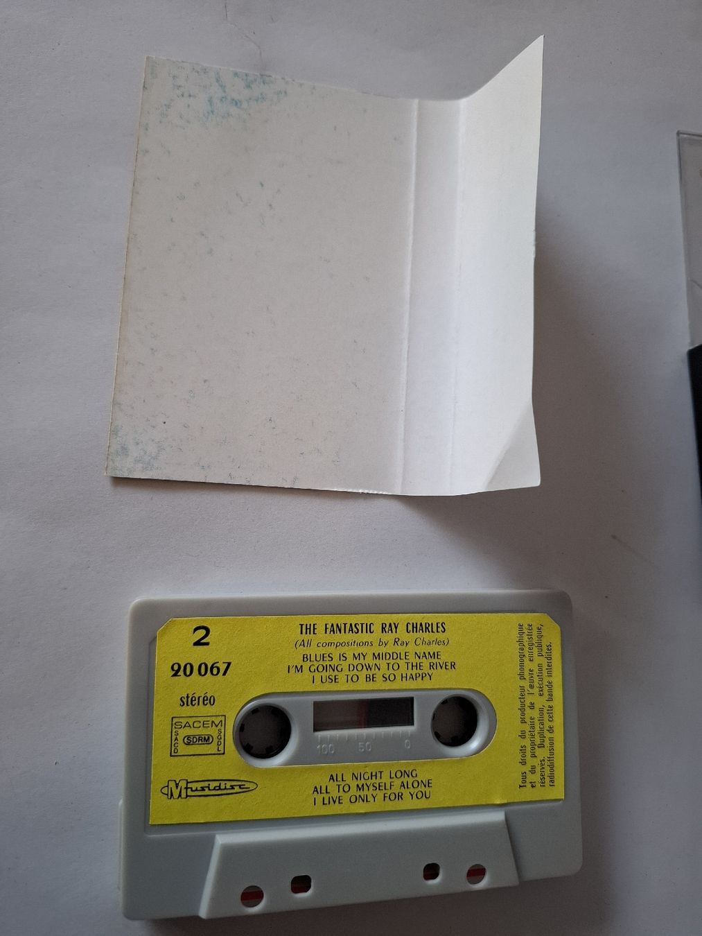 Musicassette: Ray Charles K7 – Usato da Crémines venduto da Carambaaa 3