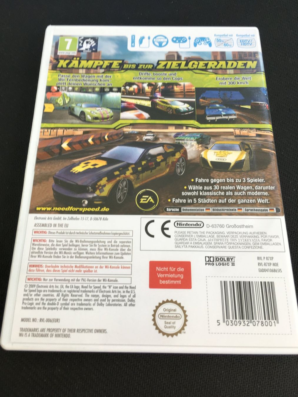 Nintendo Jeux: Need for Speed Nitro - Nintendo Wii – D'occasion à St.Gallen par Punktchen01 1