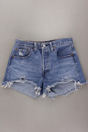 Levi's Jeansshorts Gr. W26 blau