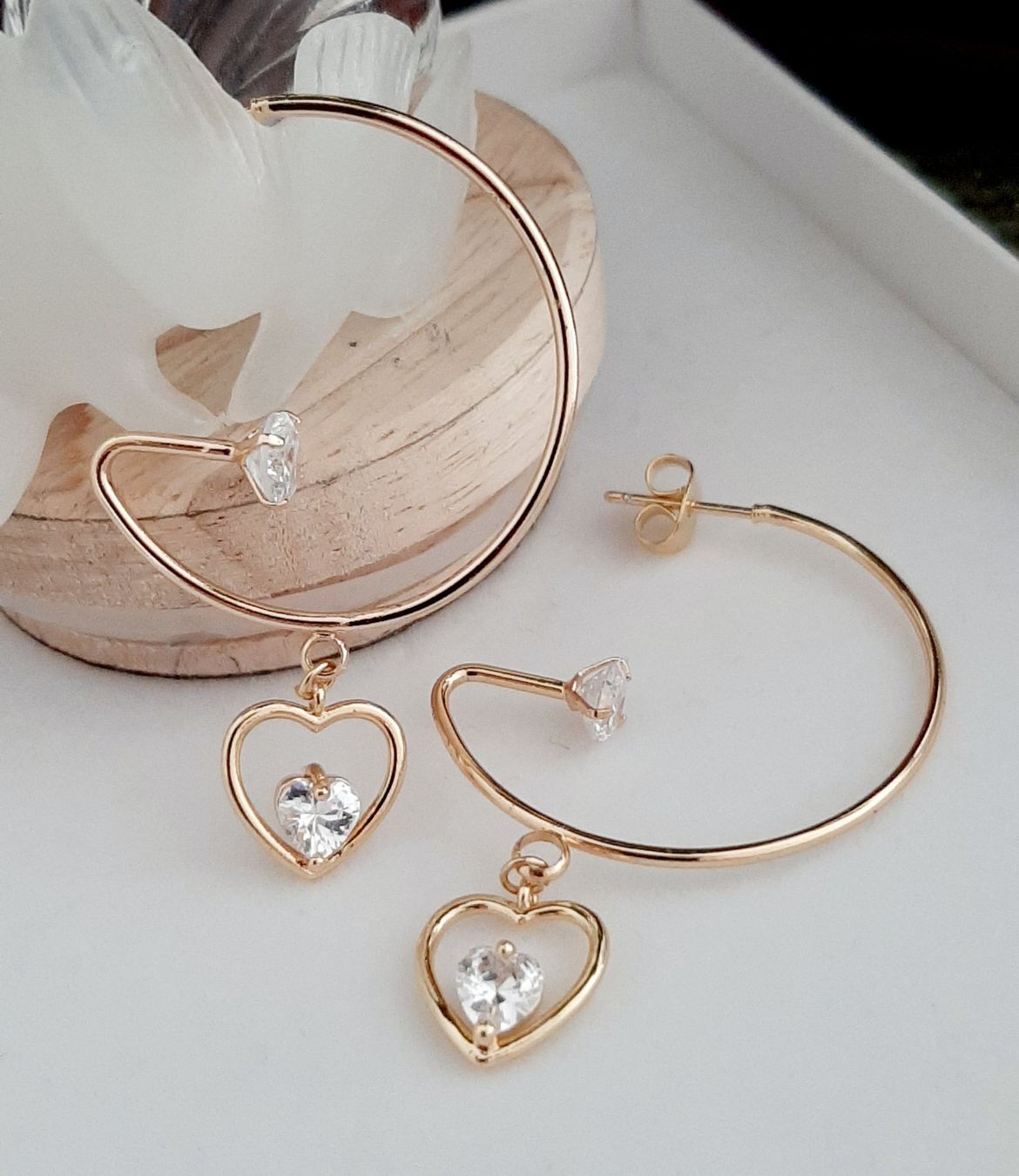 Orecchini pendenti & Orecchini a lobo: Schöner Ohrschmuck! – Nuovo e nell'imballaggio originale da Allschwil venduto da Weyli18