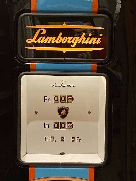 Sonstiges zum Sammeln & Seltenes: Lamborghini Tanksäule Unikat – Gebraucht aus Sutz von Cash900 5