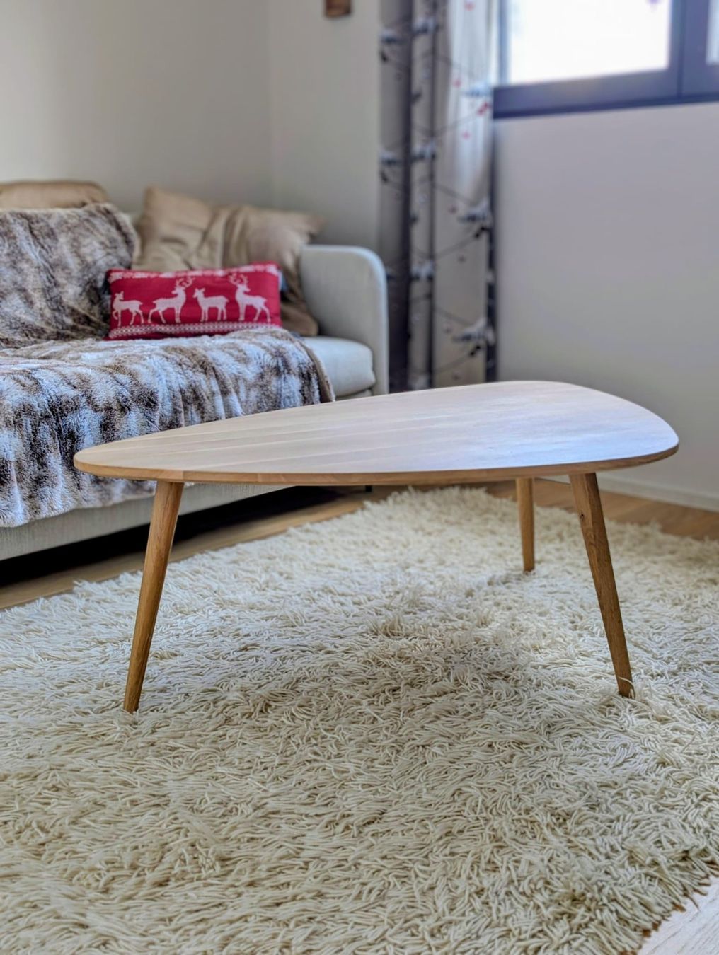 Livique Tavoli: Table basse en chêne – Nuovo (secondo la descrizione) da Collombey venduto da moribana 1