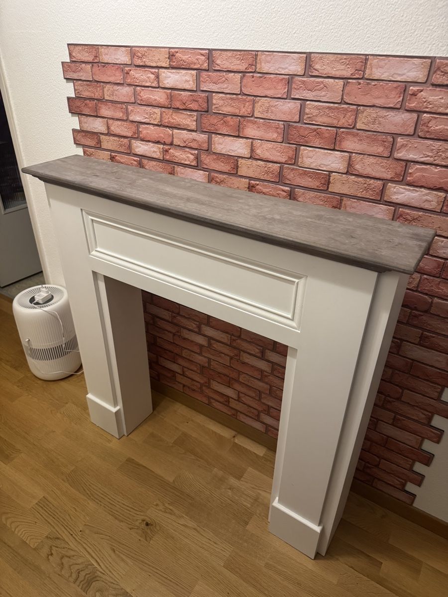 Tutte le decorazioni: Deko Kamin/Kamin Umrandung weiss – Usato da Therwil venduto da ClaudineS