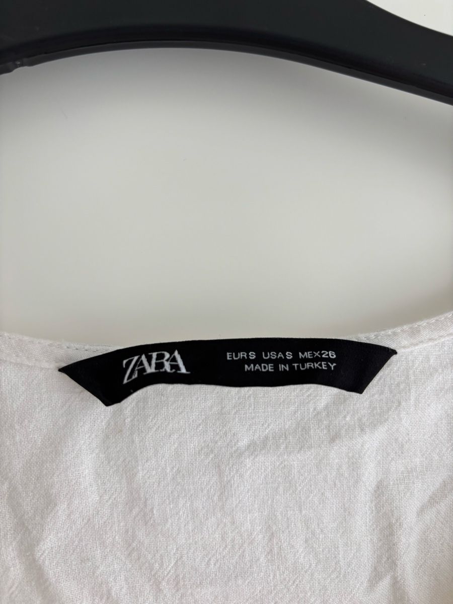 Zara Camicette: Bluse mit Leinen – Usato da Winterthur venduto da leimaj 1