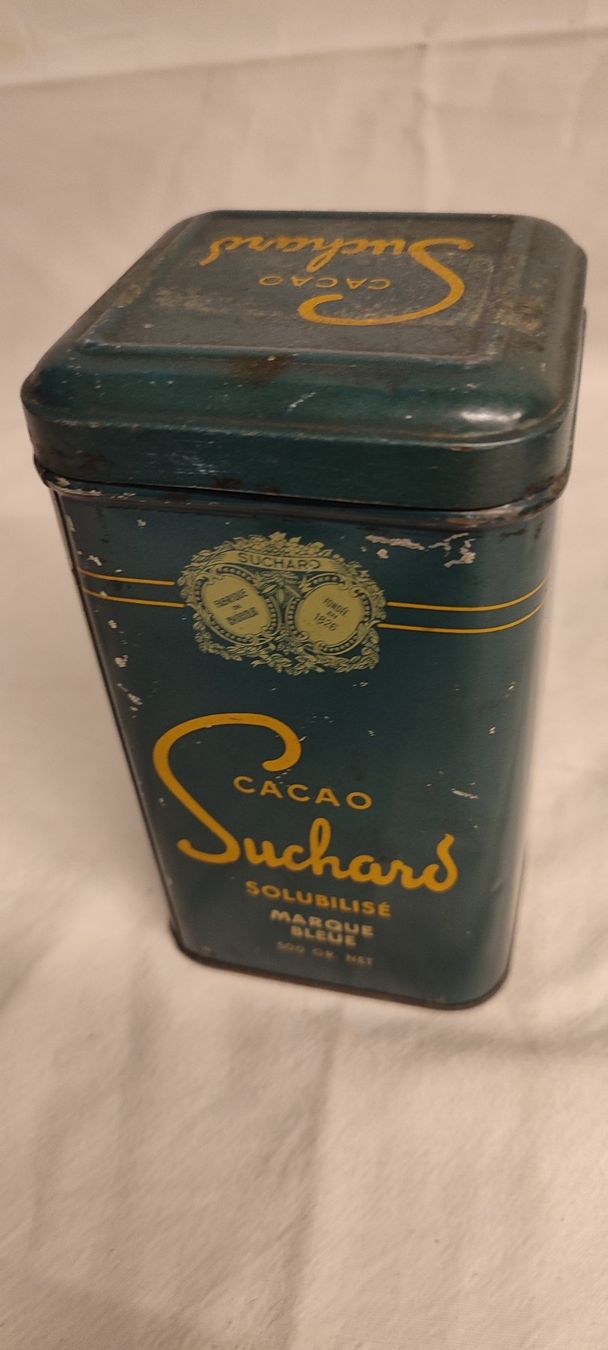 Suchard Barattoli: Wunderschöne alte Blechdose von SUCHARD CACAO 16 cm – Usato da Gelterkinden venduto da MYSTOREFORYOU4460 3