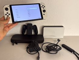 Nintendo Switch OLED White Console Set - excellent condition
