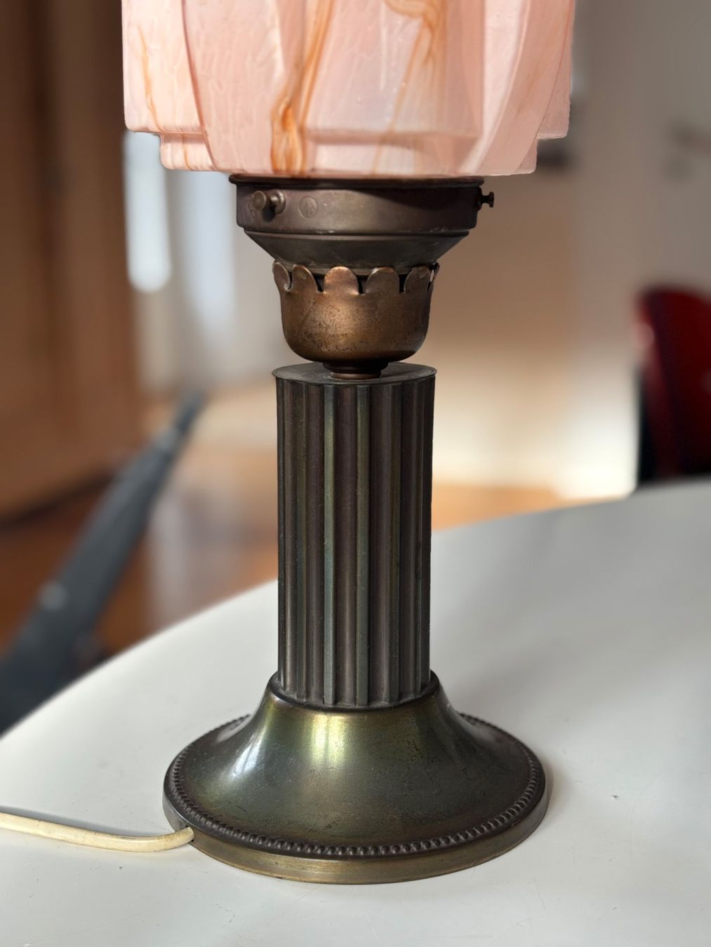 Lampade: Antike Art Déco Lampe, ca 1930 – Usato da Zürich venduto da vitty 2