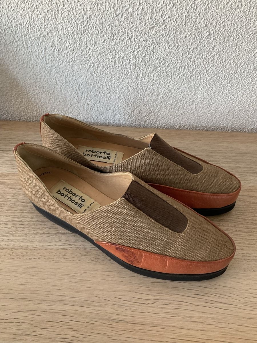 Scarpe da donna: Roberto Botticelli Canvas Slip-ons – Usato da Zürich venduto da TheShips 2