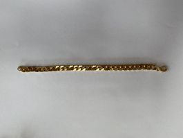 Goldfarbiges Panzerketten Armband