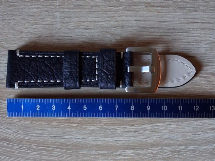 Bracciali & Braccialetti: 24mm Bracelet de montre en cuir – Nuovo (secondo la descrizione) da Biel/Bienne venduto da mod_c76f