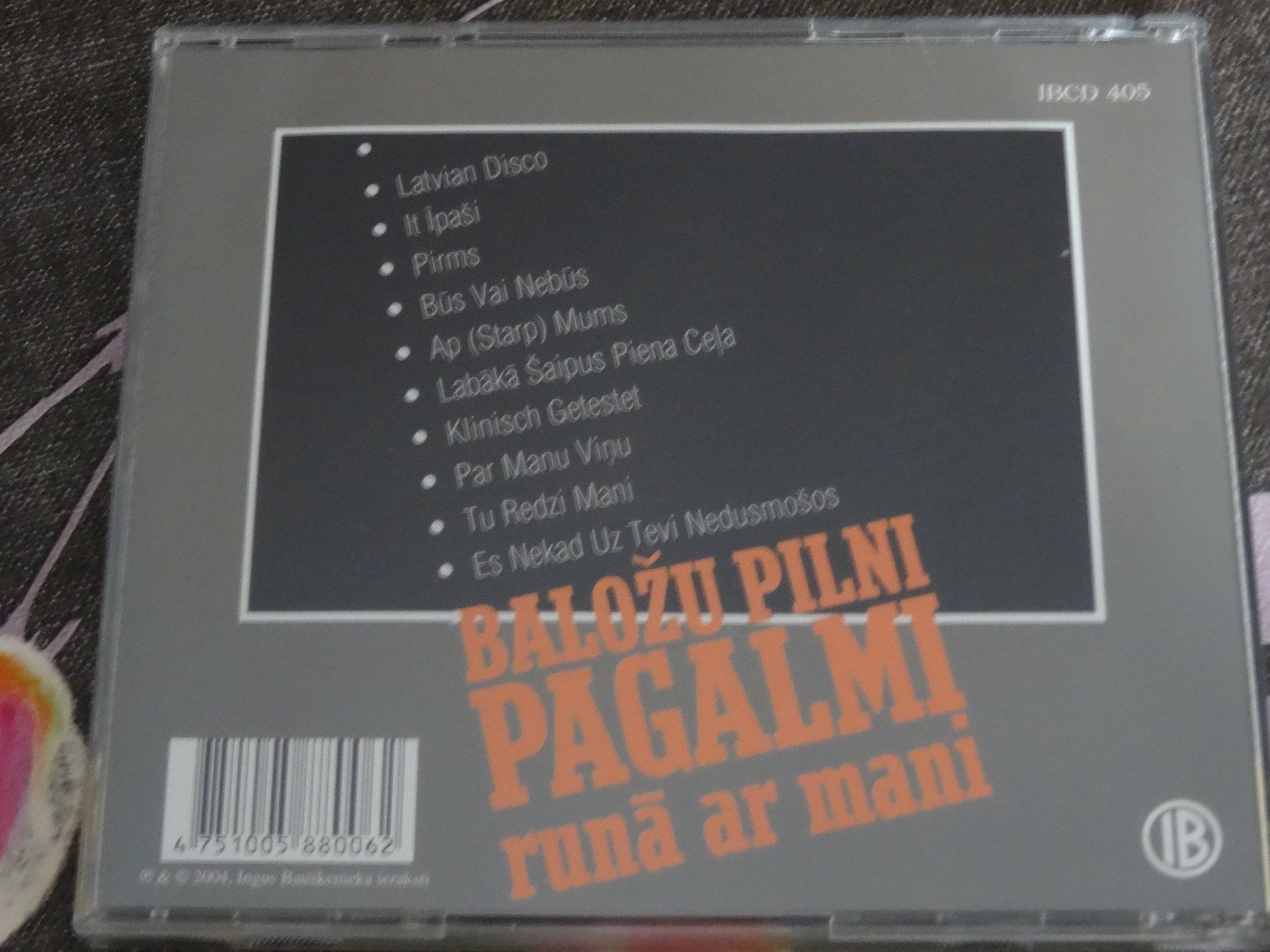 CD: Balozu Pilni Pagalmi - Runa ar mani CD – Usato da Olten venduto da Disc-Ausverkauf 1