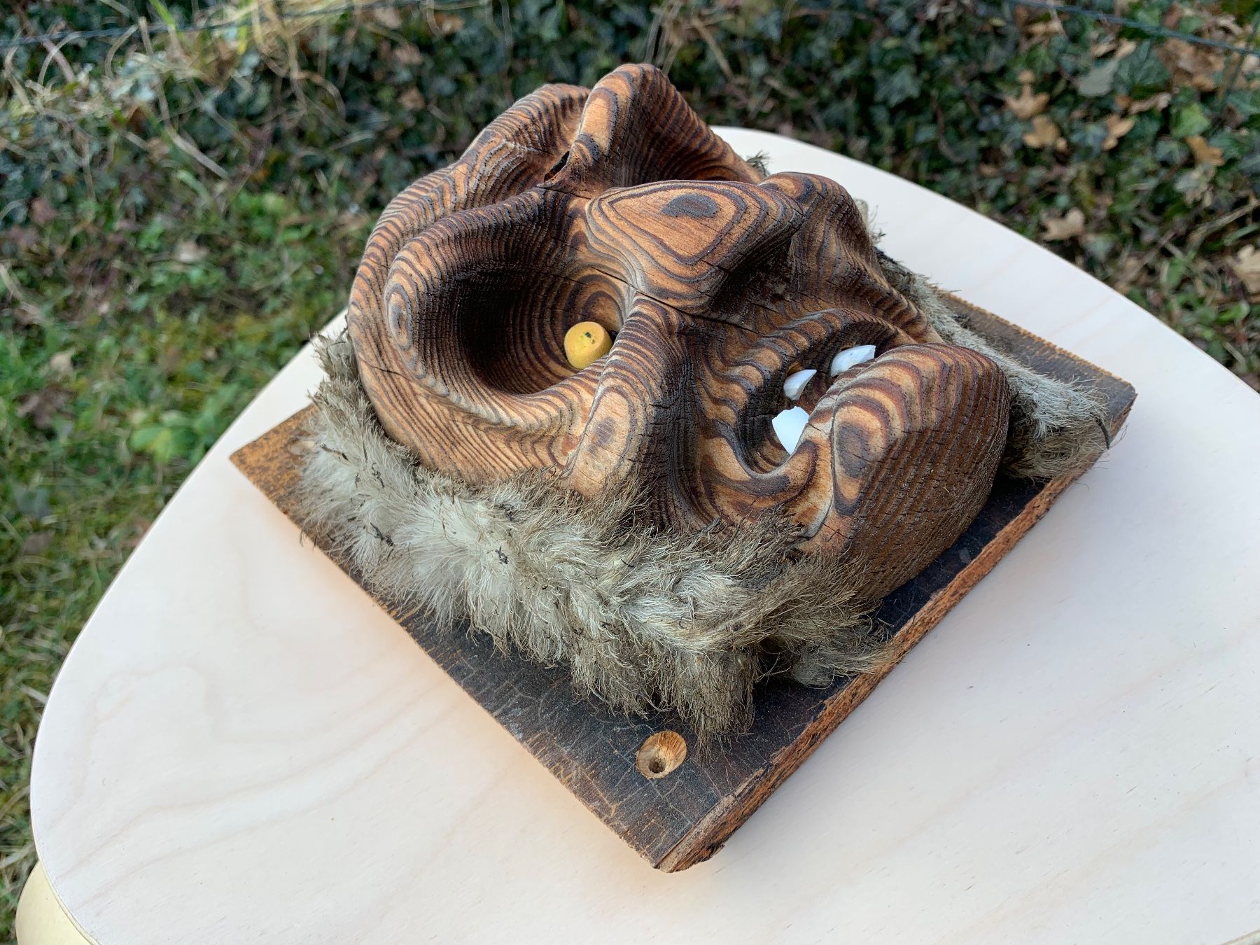 Altro in Antiquarato & Arte: schöne alte Walliser Holzmaske – Usato da Feldbach venduto da Olive1 1