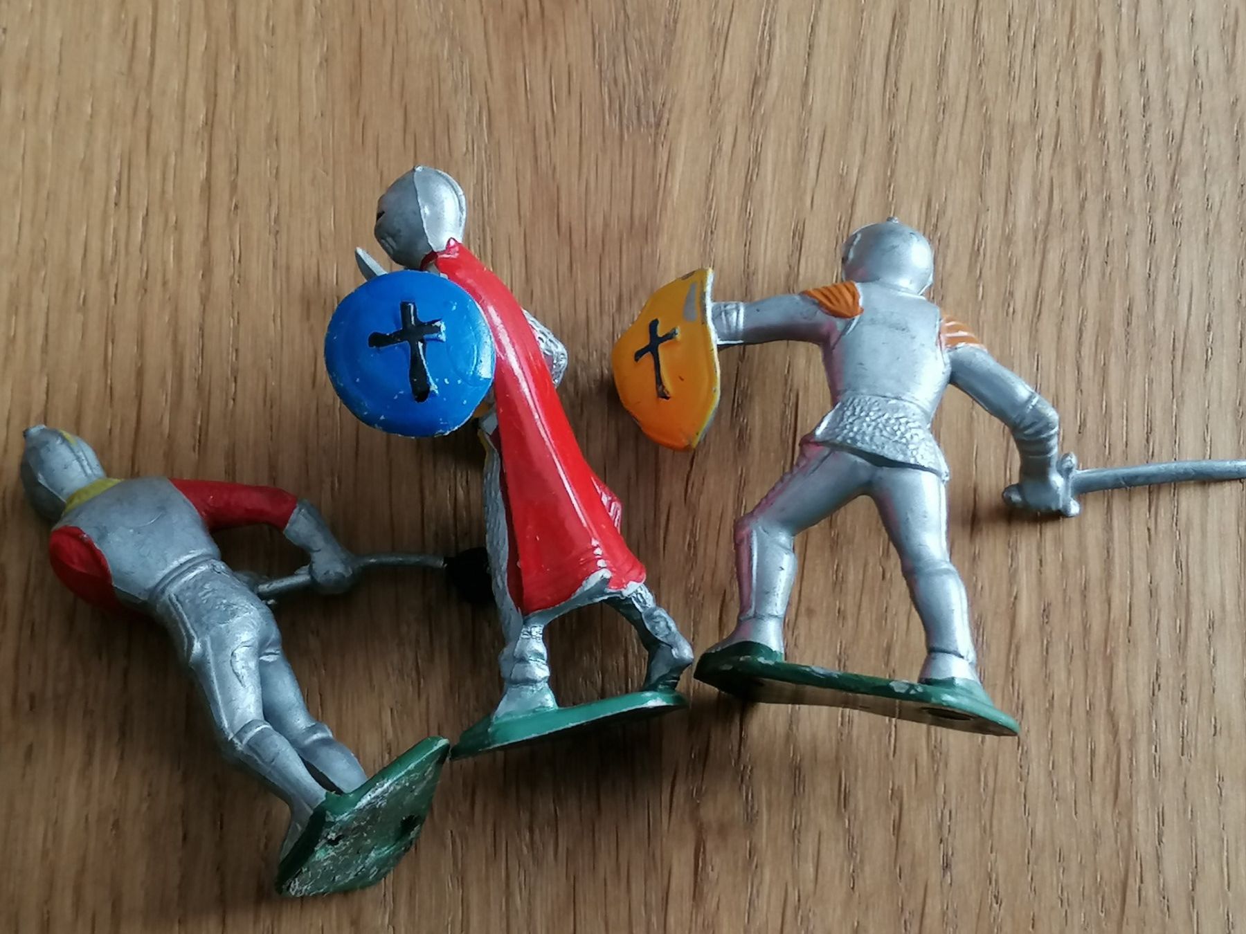 Statuette: HEIMO Ritter Plastik Figuren - 3 Stk. – Usato da Basel venduto da vintagecollector 4