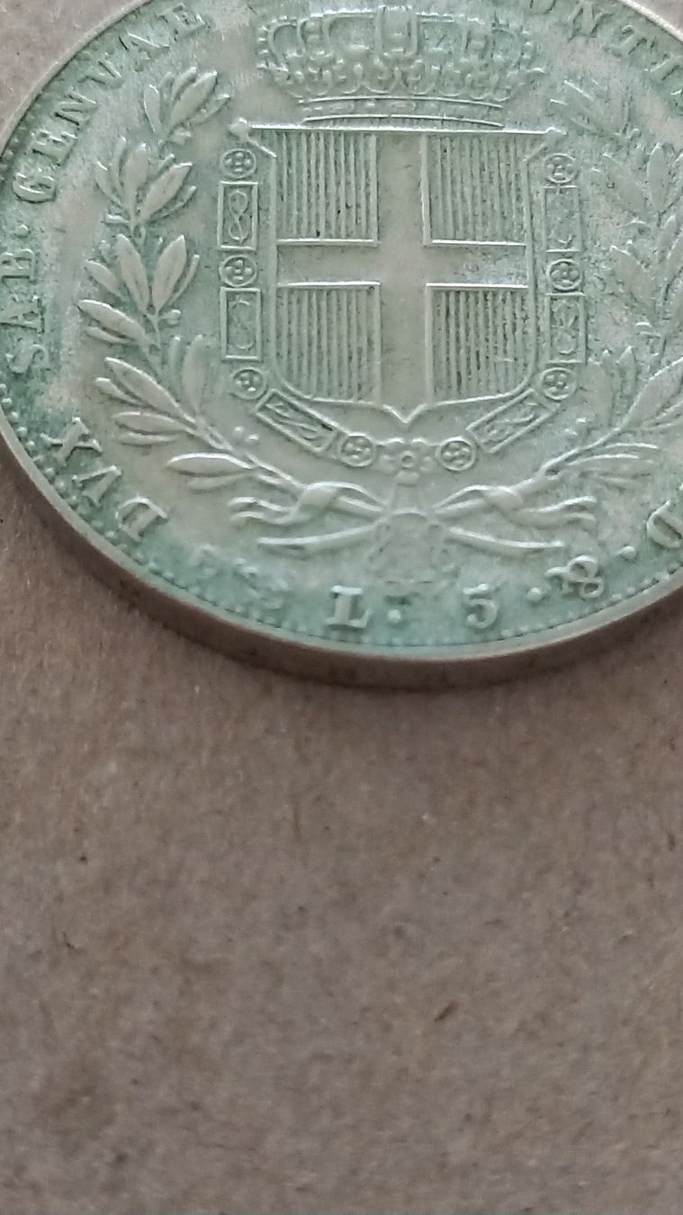 Tutti le monete: 5 Lire 1842 di Carlo Alberto – Usato da Minusio venduto da epp_cty9 4