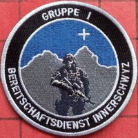 Abzeichen Gruppe 1 Bereitschaftsdienst Innerschwyz Stoff.