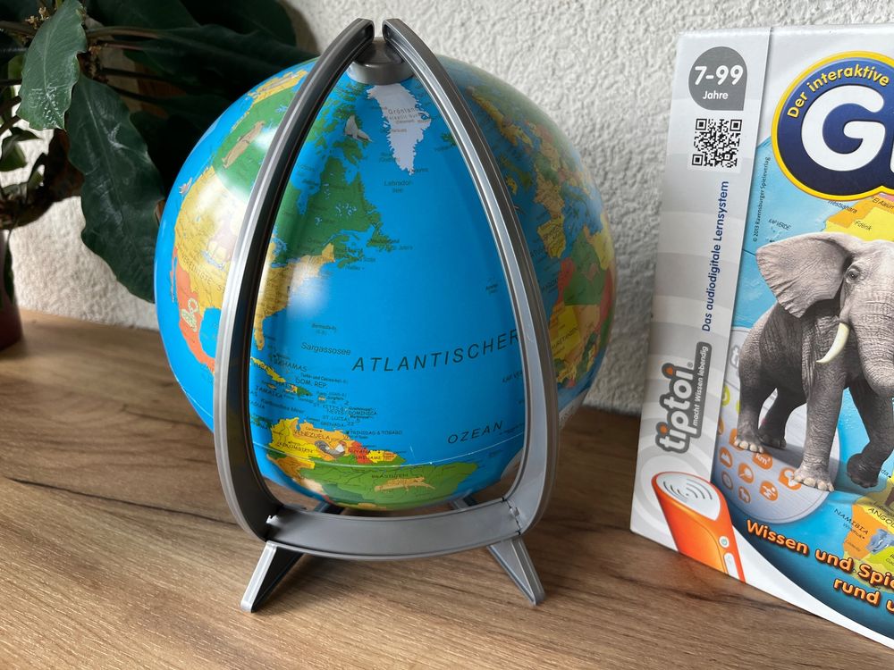 Elegantes Tiptoi Globus Ab 7 Bild