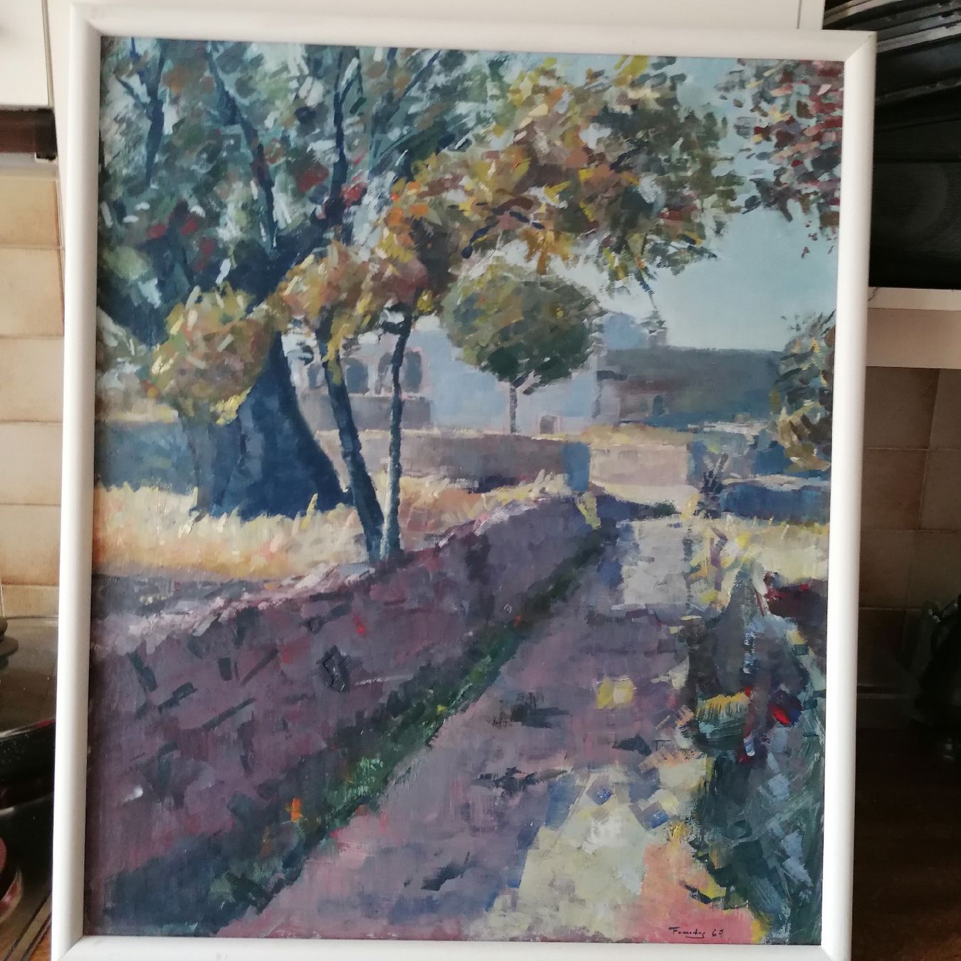 Dipinti: Paesaggio olio su tela – Usato da Mendrisio venduto da Accamuta