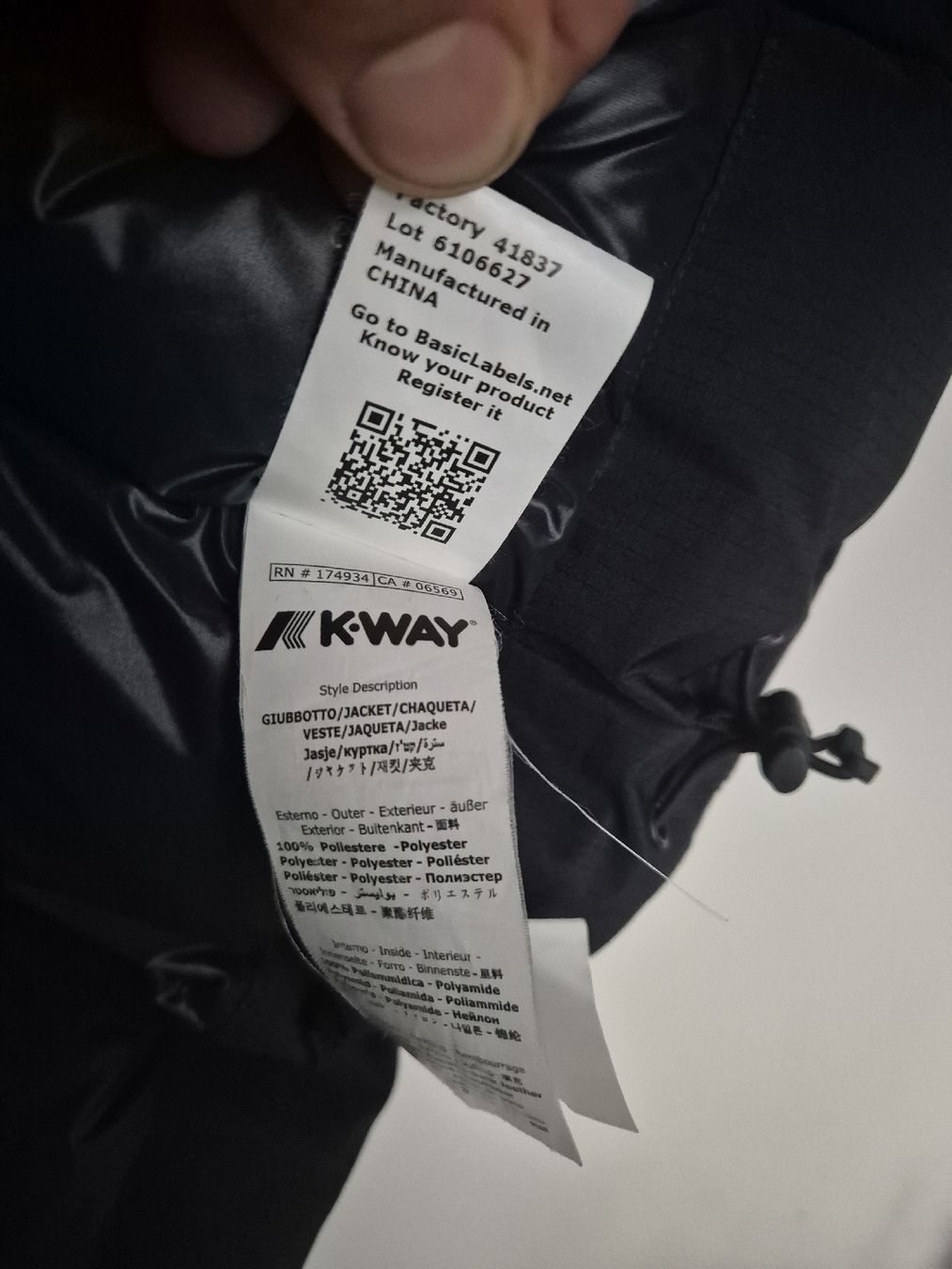 Giacche: K - Way Winterregenjacke – Usato da Zürich venduto da Kreis3ZH 2
