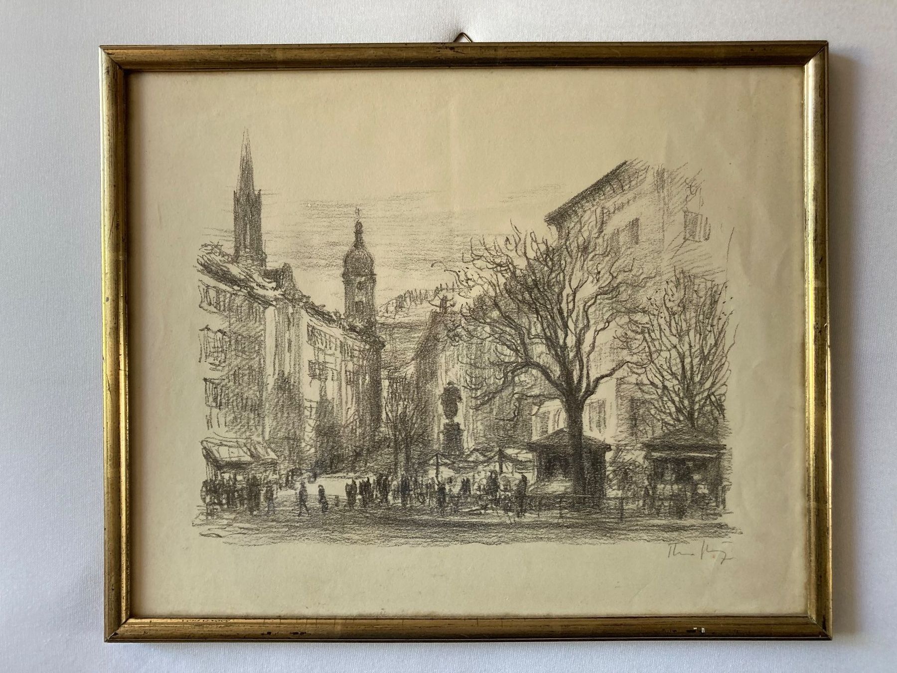 Posters & Illustrations: Zeichnung St Gallen – D'occasion à Zürich par tol_b7c7