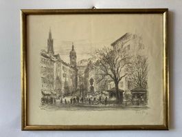 Zeichnung St Gallen