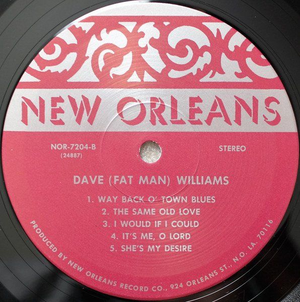 Dischi in vinile: Jazz-LP: Dave "Fat Man" Williams "I ate up the apple tree" – Usato da Hochfelden venduto da mue_lhm9 2