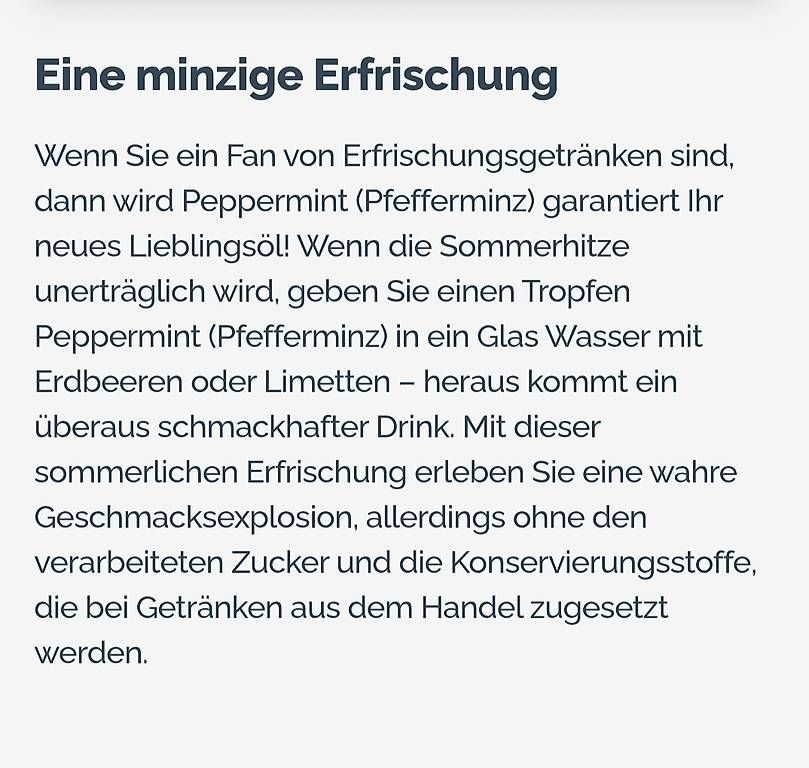 Doterra Oli essenziali: Dõterra Öl Peppermint – Nuovo e nell'imballaggio originale da Lyss venduto da Infinia 3