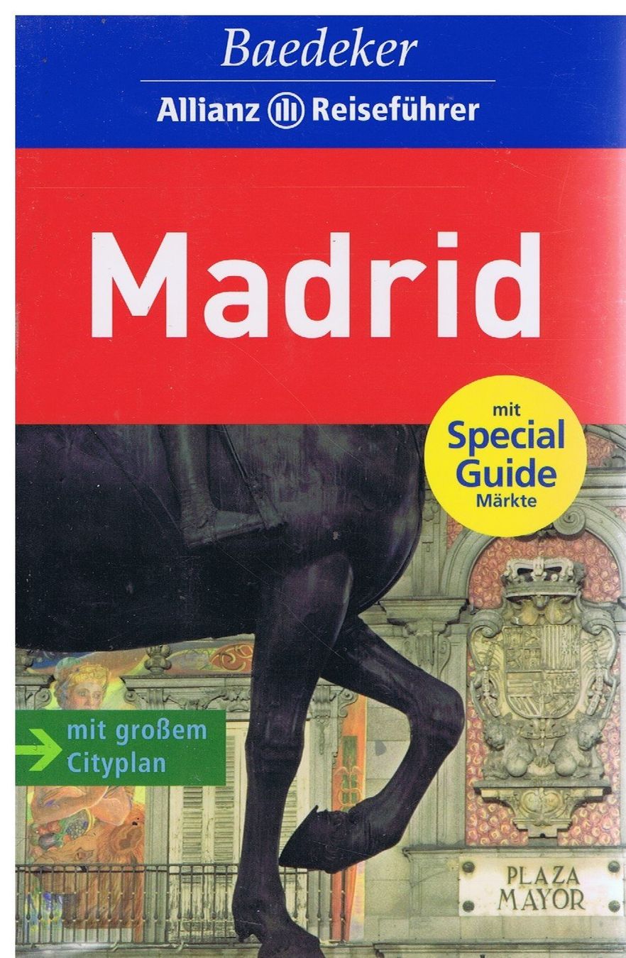 Libri: Madrid Reise-Handbuch von Baedeker – Usato da Unterengstringen venduto da Lastchance