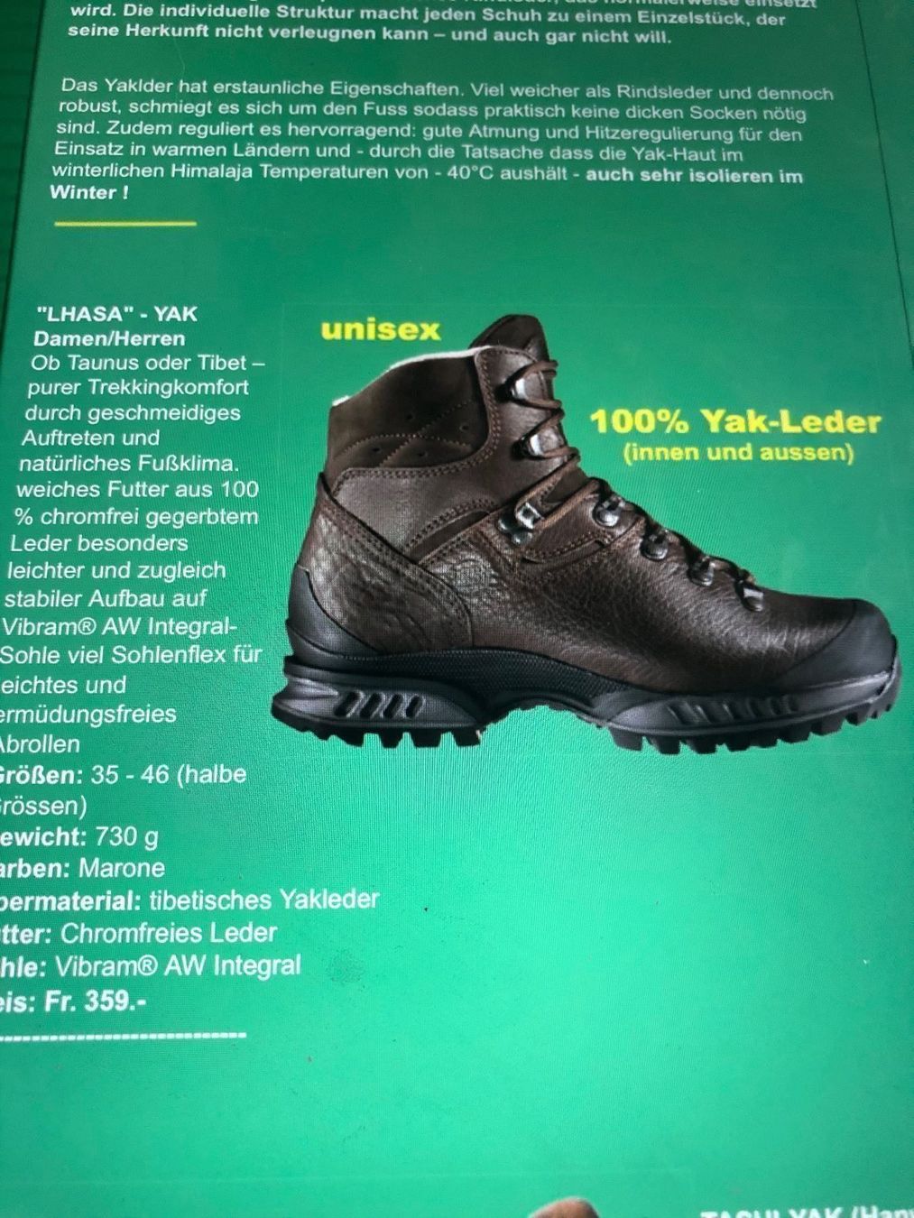 Scarpe da donna: Wander Schuhe aus yakleder – Usato da Oberglatt ZH venduto da Hero1512 3