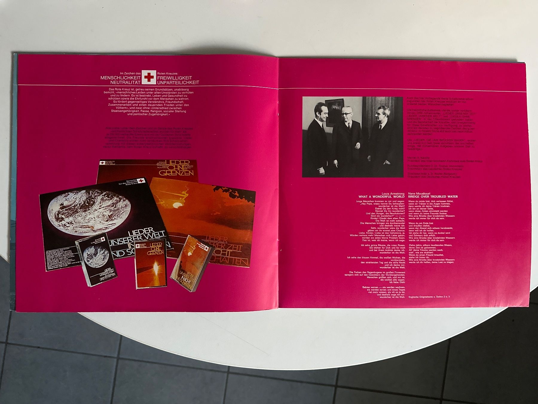 Vinyles: Lieder die uns Brücken bauen. – D'occasion à Zürich par Chaeffeler 1