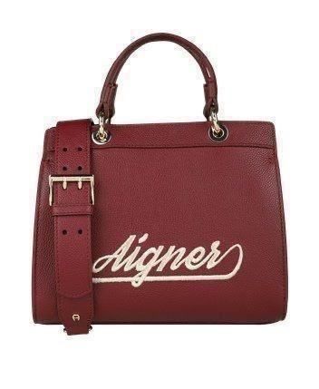 Original Aigner Leder Handtasche, Bag