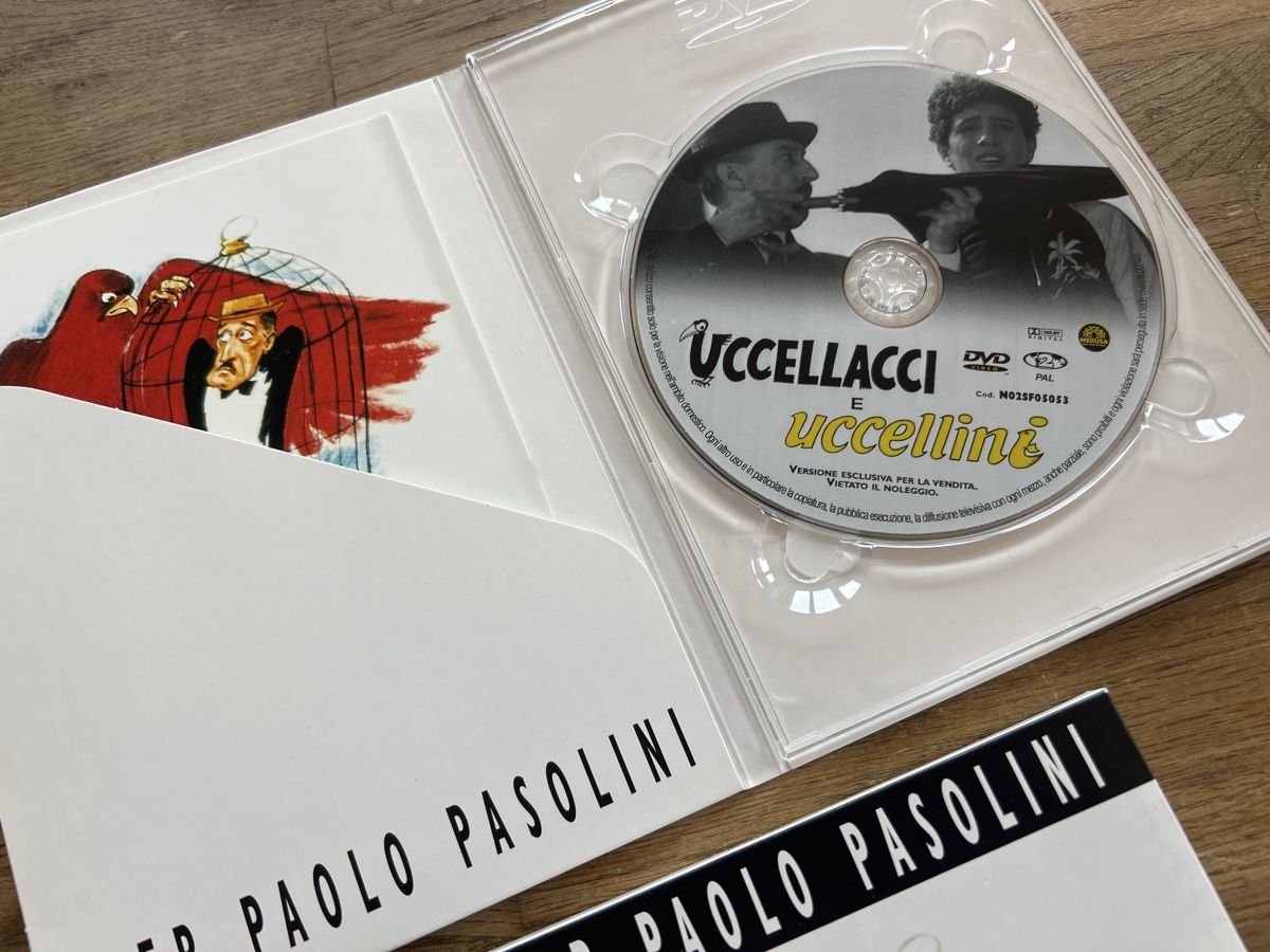Tutti i DVDs: Uccellacci e Uccellini DVD - Pier Paolo Pasolini Film – Usato da Lugano venduto da bad_2t9b 2