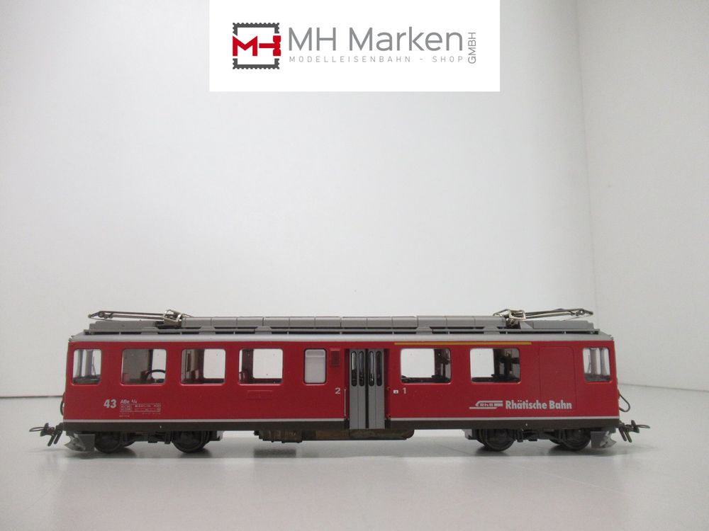 Bemo Modelleisenbahnen: Bemo 1266-133 ABe 4/4 Rhätischen Bahn Gleichstrom Analog H0m – Gebraucht aus Basel von mhmarken