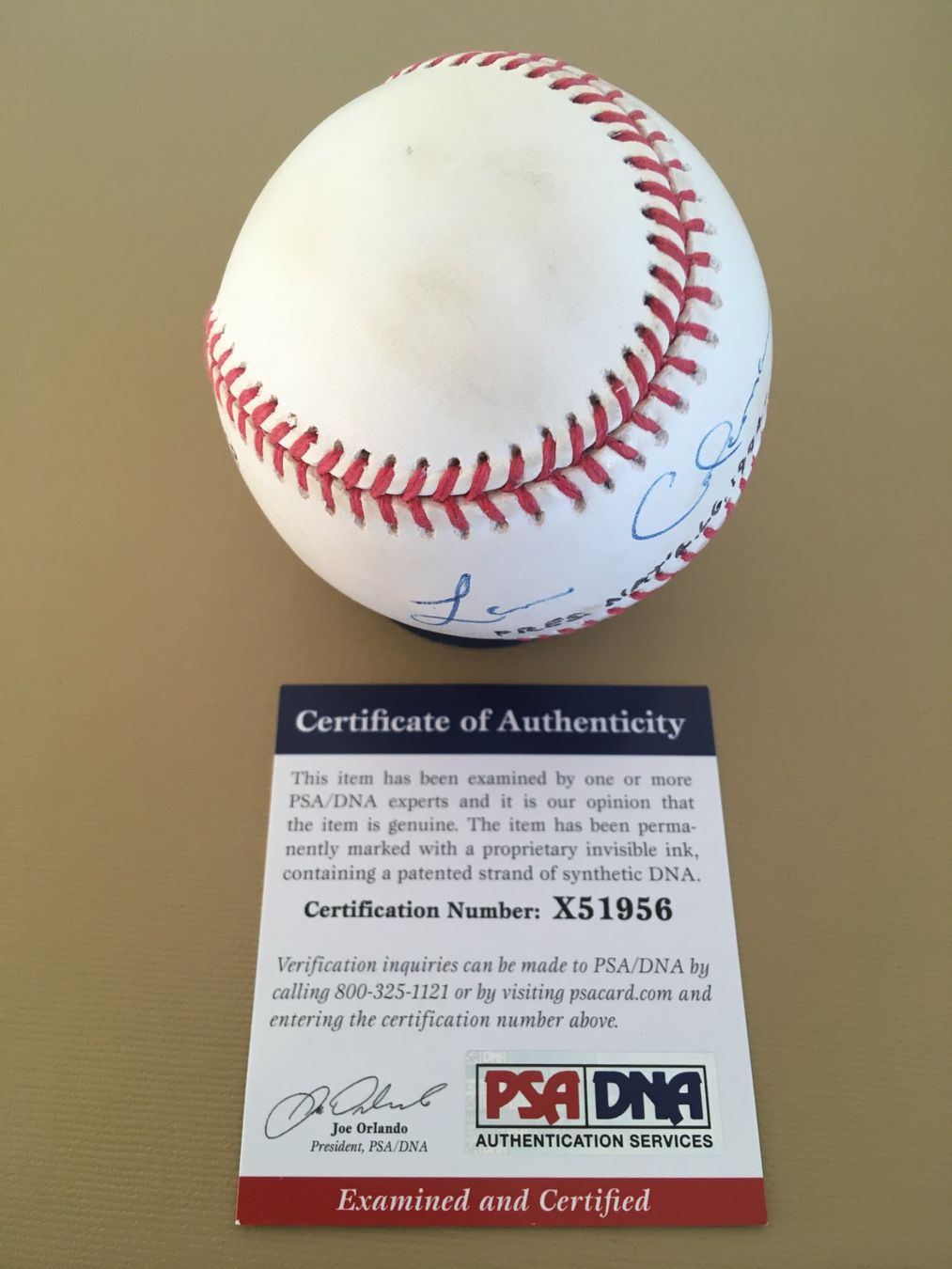 Palloni: Signed baseball, Coleman 1994, ex. Joe L. Brown collection – Usato da Uster venduto da the_sz2y 2