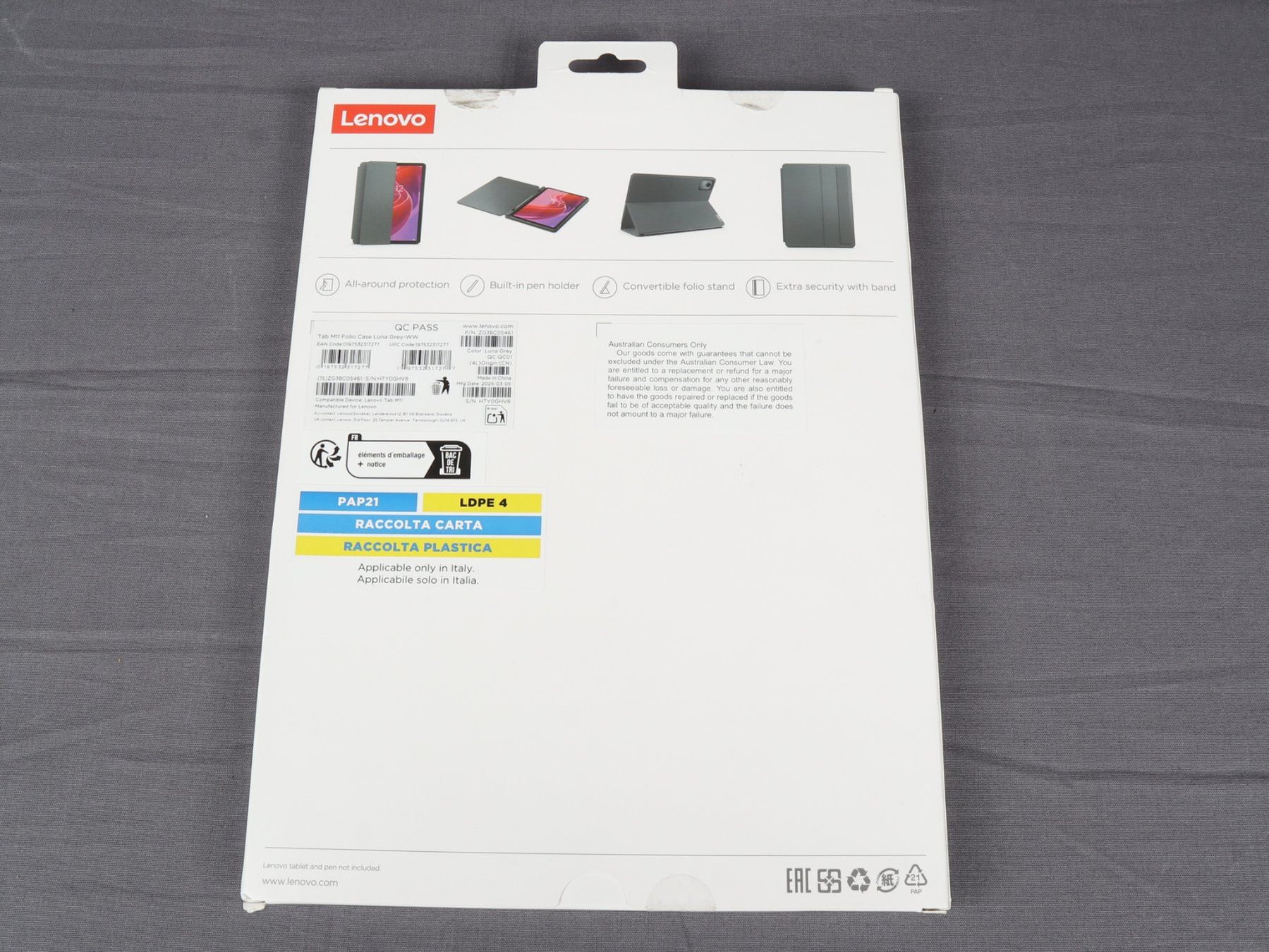 Covers & Borse: LENOVO FOLIO CASE for TAB M11 – Nuovo (secondo la descrizione) da Steinen venduto da Restwert_Steinen 7