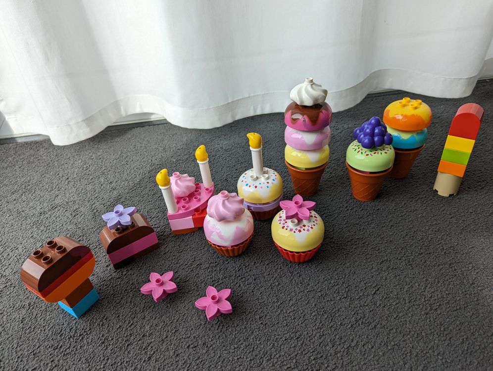 DUPLO Bunter Eisspass, Muffins, Kuchen, Geburtstag | Kaufen auf Ricardo