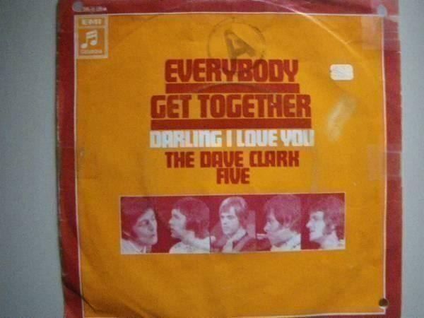 Dischi in vinile: Vinyl Single The Dave Clark Five - Everbody Get Together – Usato da Langenthal venduto da Modo39