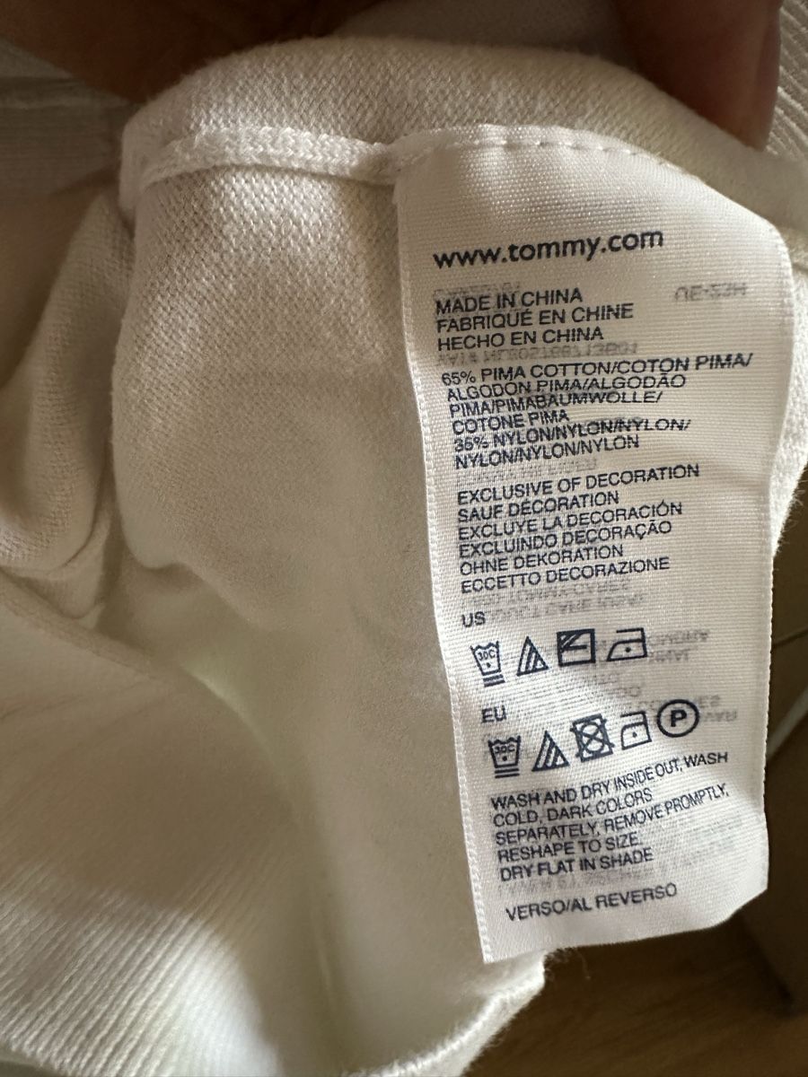 Tommy Hilfiger Maglioni & Felpe: Pullover Gr. L weiss, Tommy Hilfiger – Usato da Münsingen venduto da Secondhand89 2