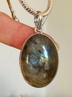 Labradorite Gemstone Handmade Jewelry necklace