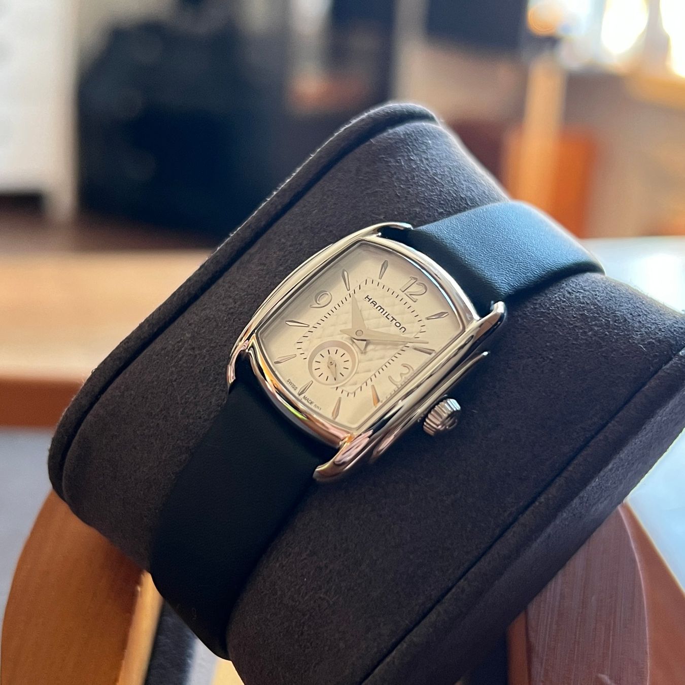 Hamilton Orologi: Hamilton Bagley Silver Dial H123510 – Usato da Carouge GE venduto da Watchaser 8