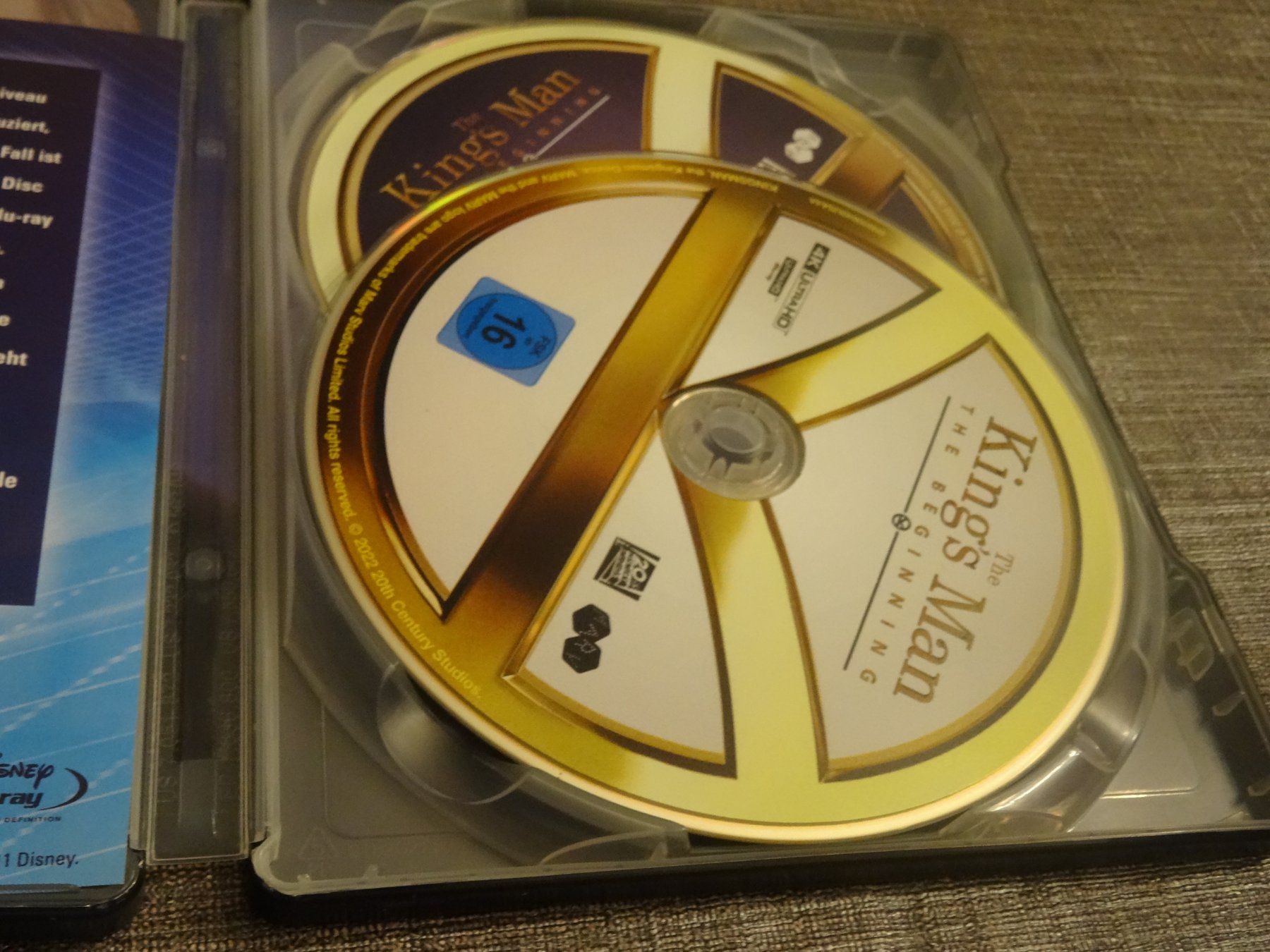 Alle DVDs: The King's Man Steelbook Blu-ray – Gebraucht aus Olten von Disc-Verkauf 1