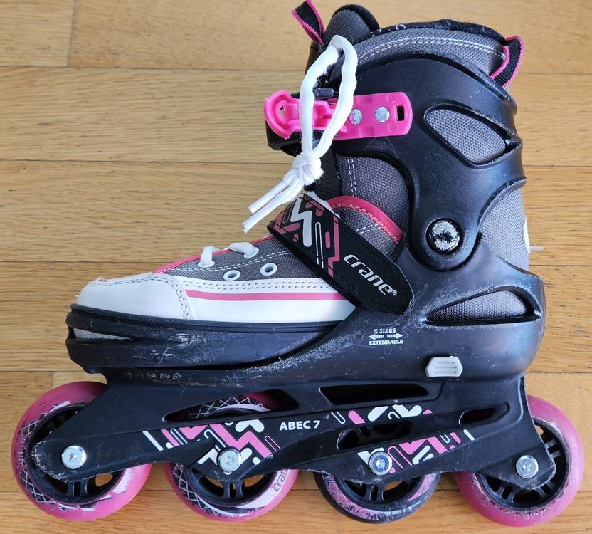 Pattini in linea & Pattini a rotelle: Mädchen Inline Skates Gr. 37 - 41 verstellbar – Usato da Wallisellen venduto da doldeste 4