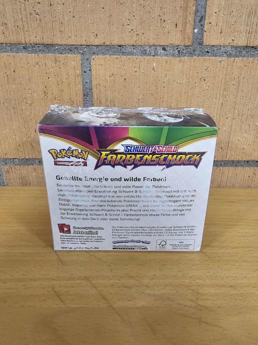 Pokémon Sammelbilder & Trading cards: Pokémon Schwert & Schild Farbenschock Display Box DEUTSCH – Neu und originalverpackt aus Häutligen von Konvolut_Shop_CH 2