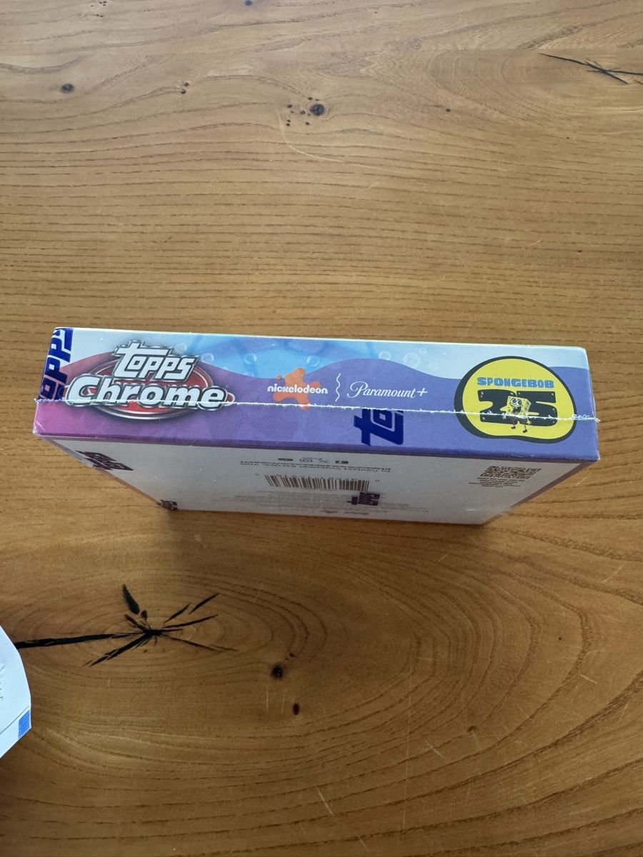 Topps Carte collezionabili: Topps Chrome SpongeBob Hobby Box – Nuovo e nell'imballaggio originale da Altendorf venduto da fivep 5