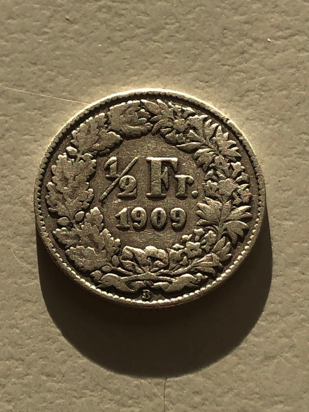 Tutti le monete: 50 Rp. 1909 – Usato da Schötz venduto da Odpa