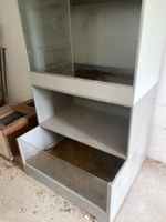 Terrarium Glasbau mit Schiebetueren guter Zustand