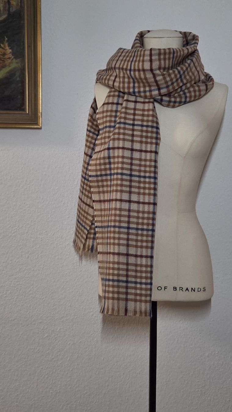 Foulard & Sciarpe: Zwei Div. Schals, Braun & Weiss – Usato da Kreuzlingen venduto da MeinKleinesAtelier