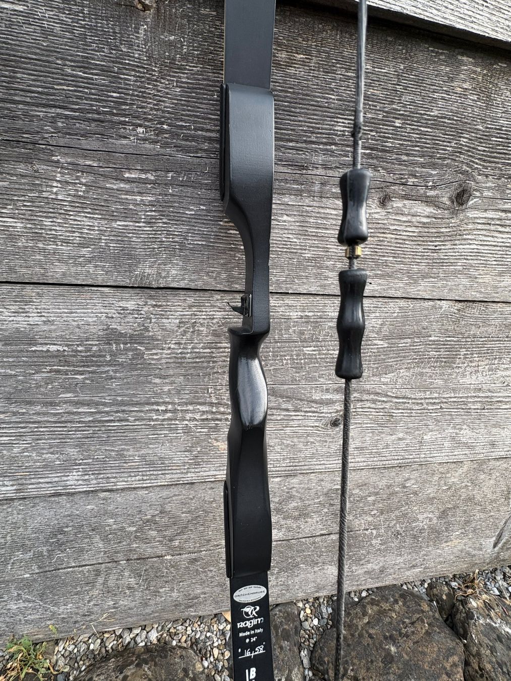 Tiro con l'arco: Recurvebogen Ragim Black Flash RH – Usato da Rebstein venduto da Bifri 2