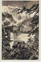 GR 196 Pontresina Hotel Pontresina 1933 nach Leipzig/D