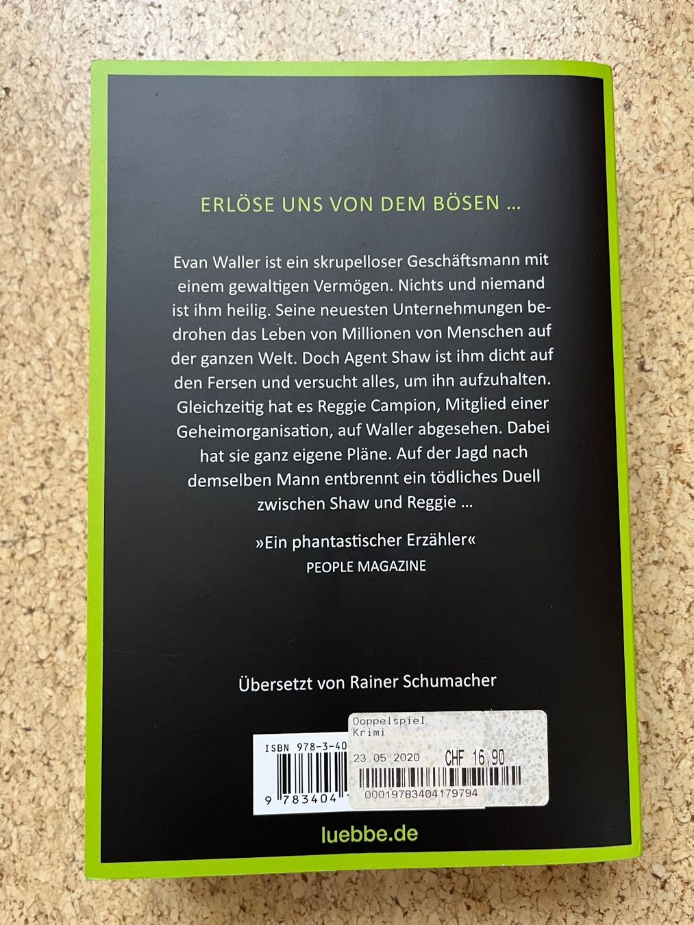 Libri: Bücherpaket - 4 Bücher von David Baldacci – Usato da Grosswangen venduto da Vita500 1